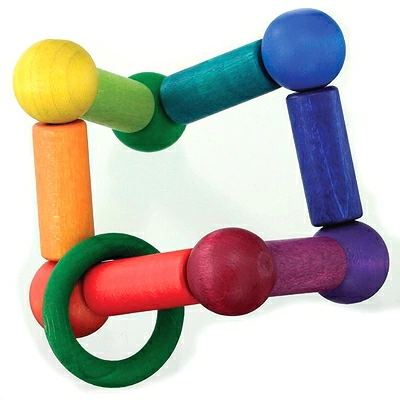 玉のグミターン ベリデザイン社 BELIDESIGN 木のおもちゃ 木製玩具 出産祝い がらがら おしゃぶり ラトル ベビー 赤ちゃん 0歳 ベリデザイン