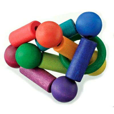 玉のグミターン ベリデザイン社 BELIDESIGN 木のおもちゃ 木製玩具 出産祝い がらがら おしゃぶり ラトル ベビー 赤ちゃん 0歳 ベリデザイン