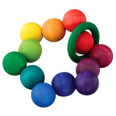 クーゲルターン ベリデザイン社 BELIDESIGN 木のおもちゃ 木製玩具 出産祝い 0歳 1歳 がらがら おしゃぶり ラトル ベビー 赤ちゃん