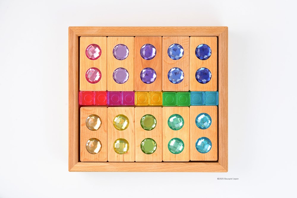 バウシュピール カラーストリート ウィズ ルミナスブロック パステル BAUSPIEL BAU-0153