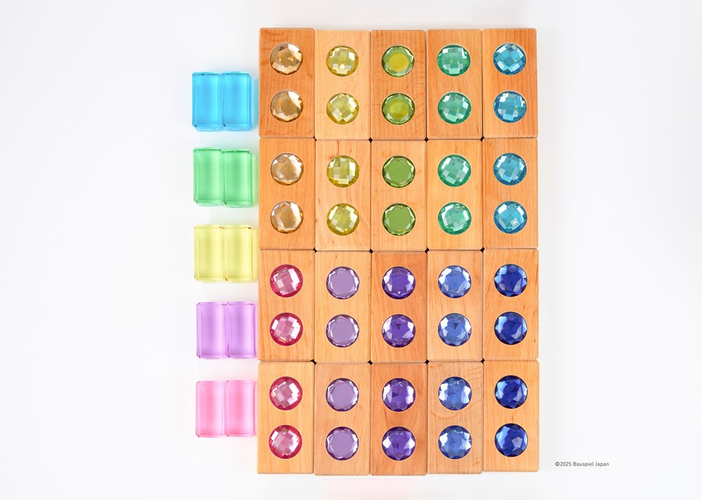 バウシュピール カラーストリート ウィズ ルミナスブロック パステル BAUSPIEL BAU-0153