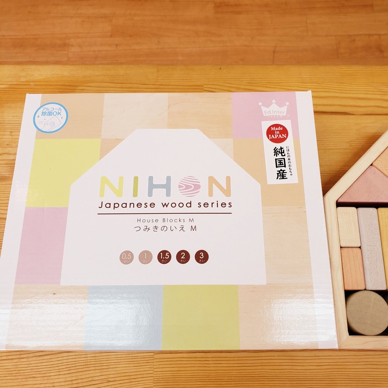 日本製 エドインター ＮＩＨＯＮシリーズ つみきのいえ　Ｍ