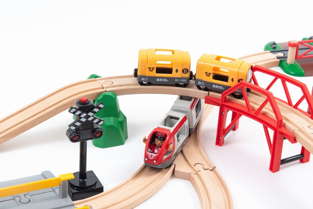 ブリオ 2025年クリスマス限定レールセット BRIO 汽車レールセット