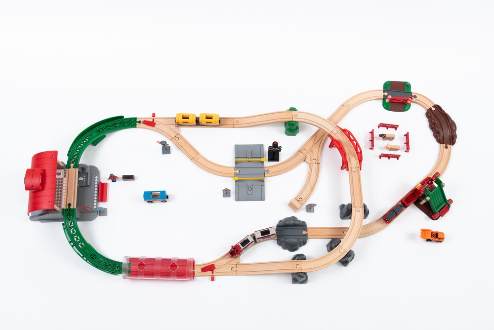 ブリオ 2025年クリスマス限定レールセット BRIO 汽車レールセット