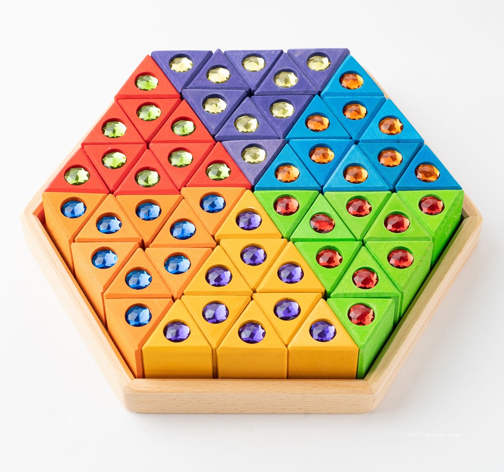 バウシュピール　カラートライアングル　ラージ　BAUSPIEL　BAU-0186