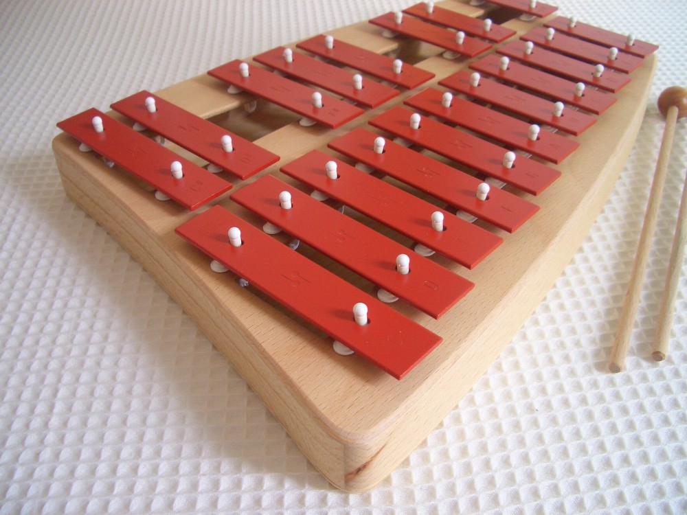 ゾノア社 SONOR 二段メタルフォン NG30 正規輸入品 木のおもちゃ こども 子供 楽器 鉄琴 木製 木製玩具 ゾノア メタルフォン