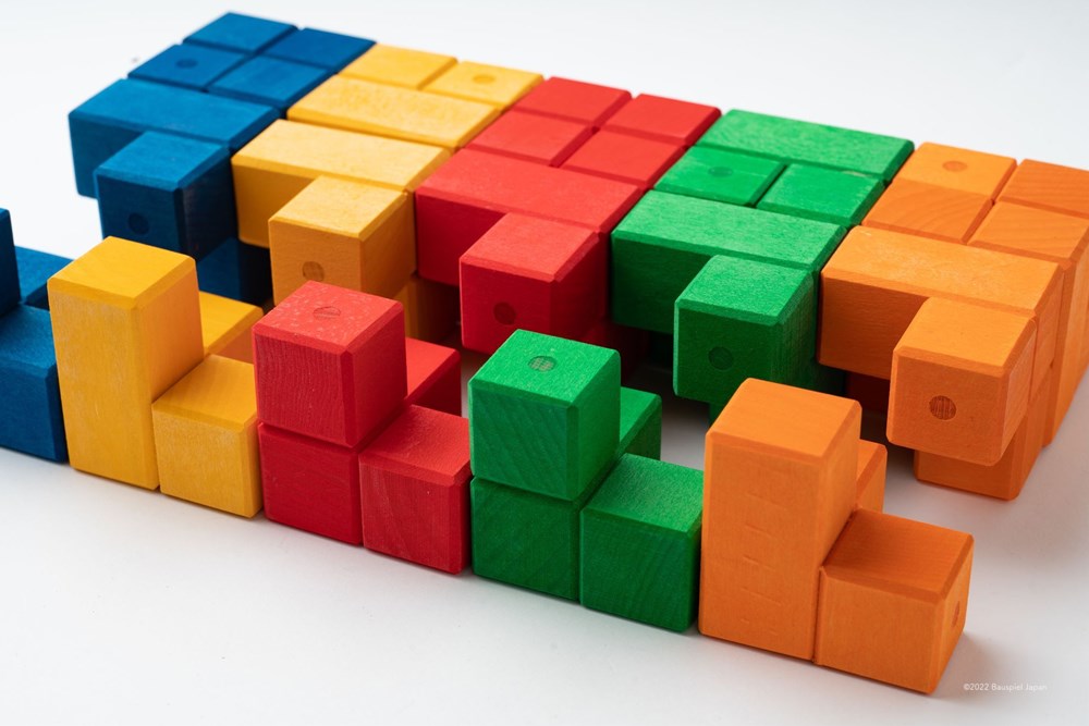 バウシュピール　コーナーブロックカラー50PCS　BAUSPIEL　BAU-0165