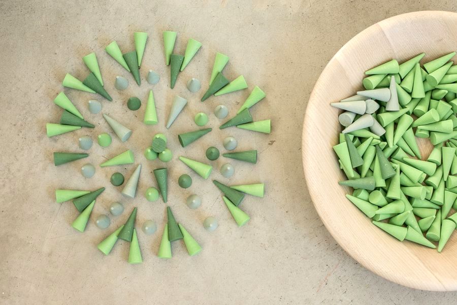 グラパット社 Grapat　まんだら　グリーンコーン 18-200