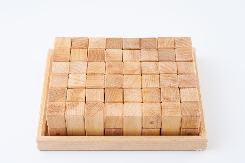 バウシュピール　コーナーブロックナチュラル24PCS　BAUSPIEL　BAU-0166N