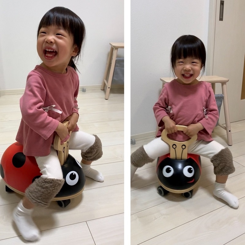 ライドアンドロール　レディーバード　ビー　乗用玩具　乗り物