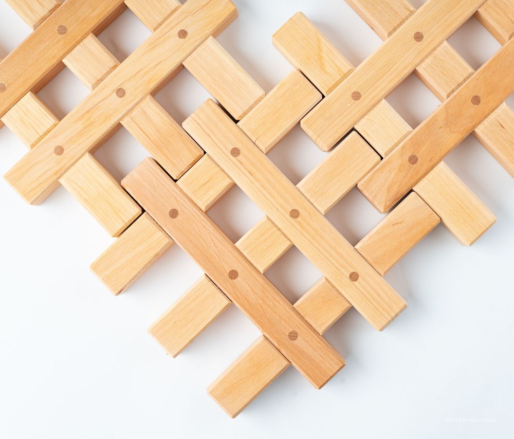 バウシュピール グリッドブロックナチュラル BAUSPIEL BAU-0172