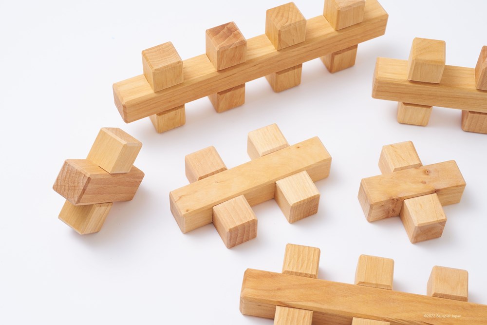 バウシュピール　プラスビルディングブロック12PCS　BAUSPIEL　BAU-0192