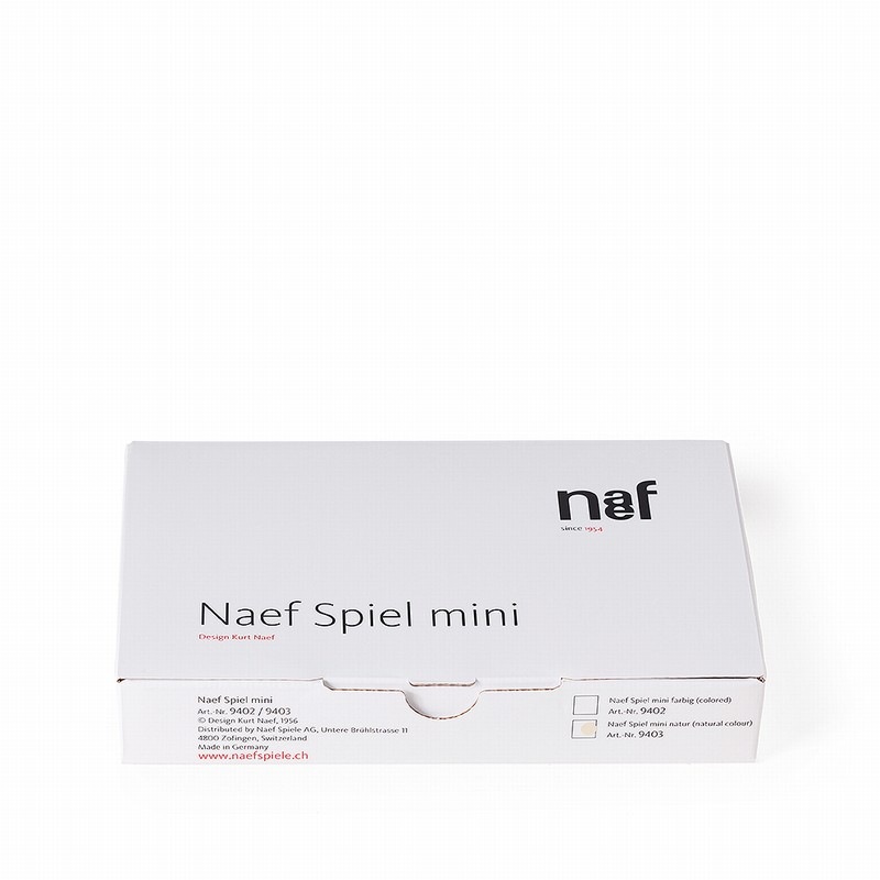 ミニネフスピール 白木 ネフ社  正規輸入品 naef 木のおもちゃ 積み木 木製玩具 アトリエ・ニキティキ