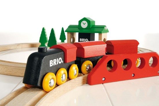 ブリオ BRIO　クラシックレール８の字セット 33028