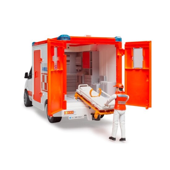 bruder ブルーダー MB 救急車(フィギュア付き) BR02676 正規販売店