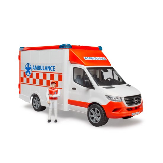 bruder ブルーダー MB 救急車(フィギュア付き) BR02676 正規販売店