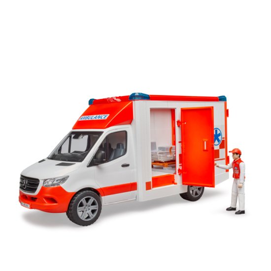 bruder ブルーダー MB 救急車(フィギュア付き) BR02676 正規販売店