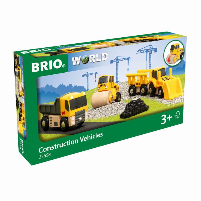 ブリオ BRIO 工事車両セット 33658 | 汽車レールセット,ブリオ BRIOの