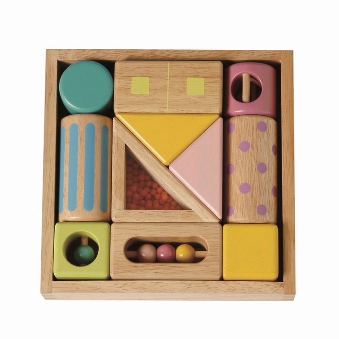 エドインター 音いっぱいつみき　ご出産祝いにおすすめ 積み木