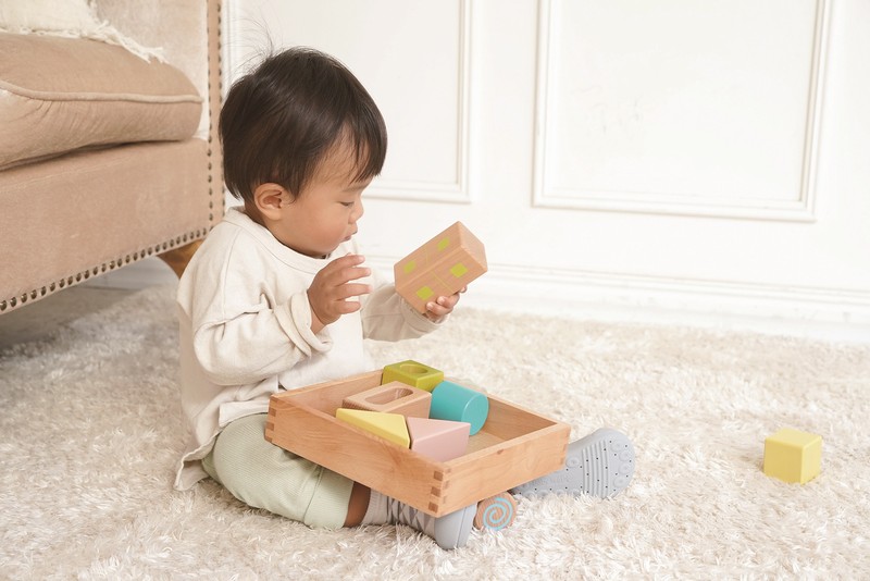 エドインター 音いっぱいつみき　ご出産祝いにおすすめ 積み木