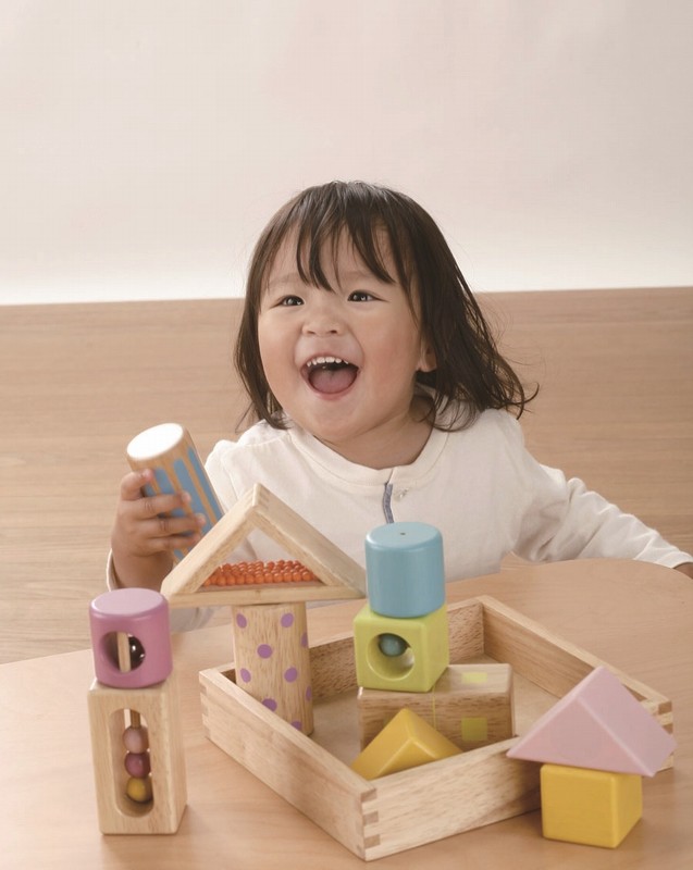 エドインター 音いっぱいつみき　ご出産祝いにおすすめ 積み木
