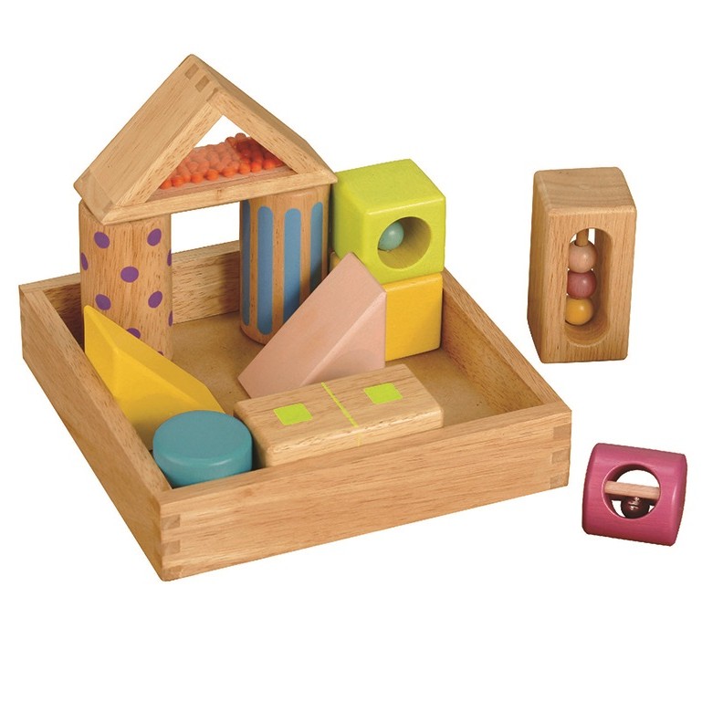 エドインター 音いっぱいつみき　ご出産祝いにおすすめ 積み木