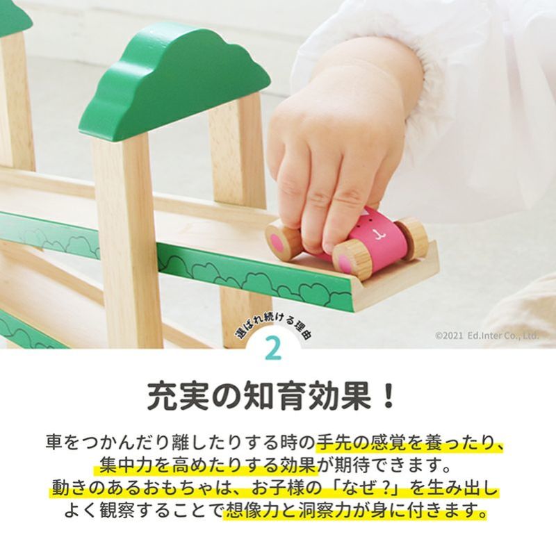 エドインター　森のうんどう会　スロープ　くるま　