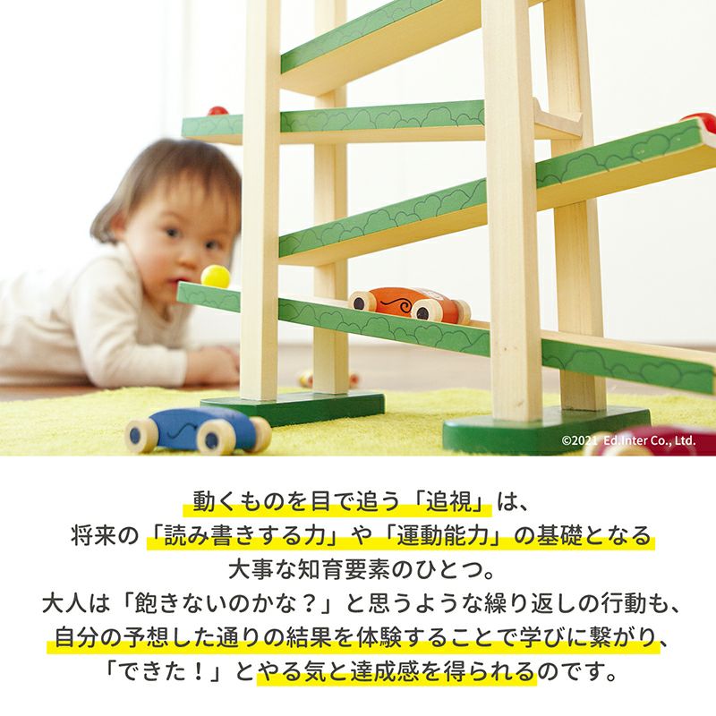 エドインター　森のうんどう会　スロープ　くるま　