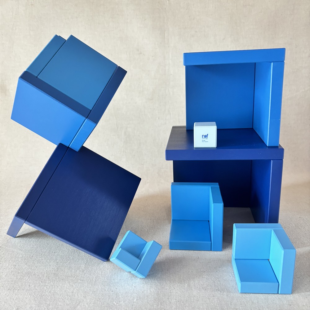 ネフ naef セラ 青 正規輸入品 国産木箱おまけ付 ネフパターンブック付 積み木 つみき アトリエニキティキ