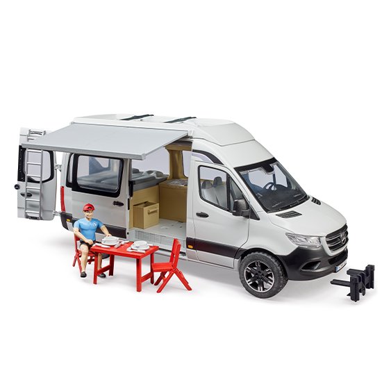bruder ブルーダー MB キャンピングカー （フィギュア付き） BR02672 正規販売店