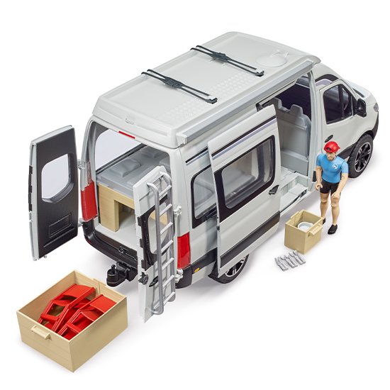 bruder ブルーダー MB キャンピングカー （フィギュア付き） BR02672 正規販売店