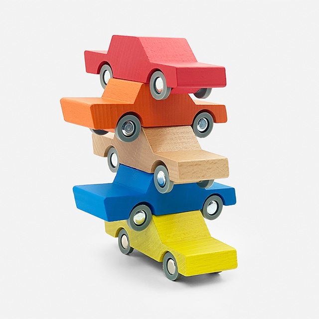 waytoplay バック＆フォース・木製カー ウェイトゥプレイ