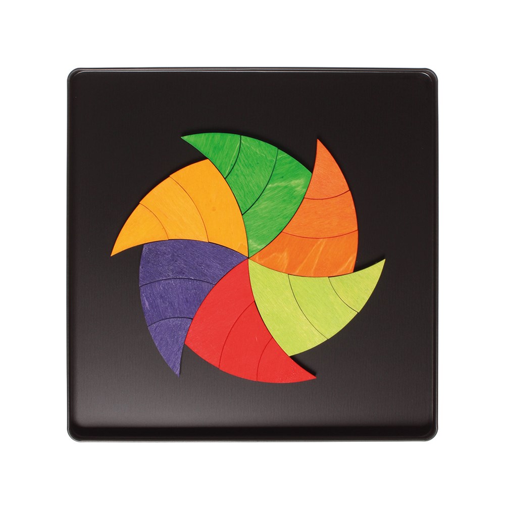 グリムス マグアート カラーサークル GM91080 磁石 マグネット シュピール グリムスの積み木 知育玩具