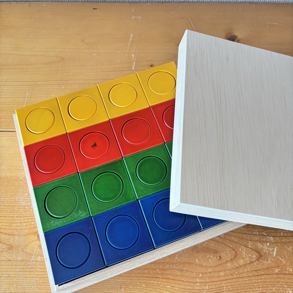 ネフスピール・リグノ用木箱（日本製・蓋あり） | 積み木,ネフ社の