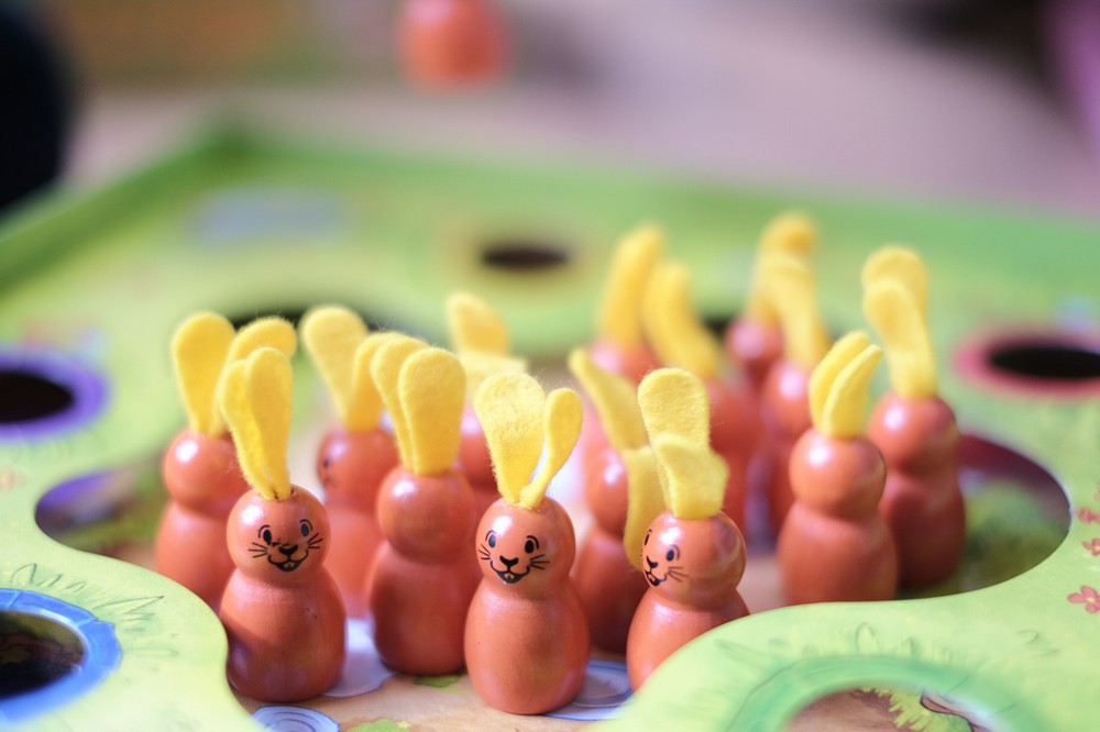 うさぎのニーノ ペガサス社 ボードゲーム PG66005 アナログゲーム サイコロ