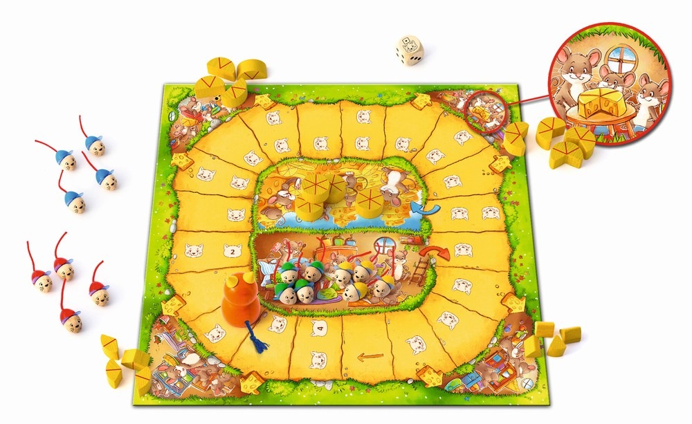 ねことねずみの大レース ペガサス社 PG66003 ボードゲーム アナログゲーム すごろくゲーム