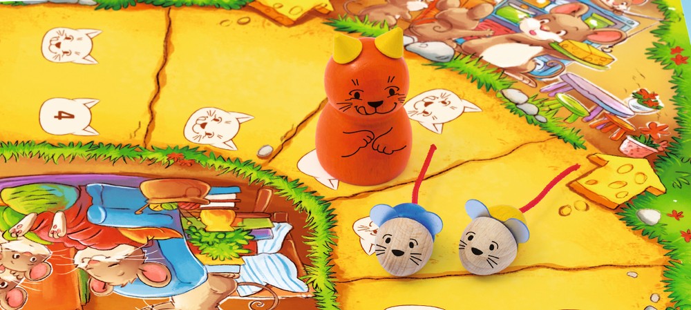 ねことねずみの大レース ペガサス社 PG66003 ボードゲーム アナログゲーム すごろくゲーム