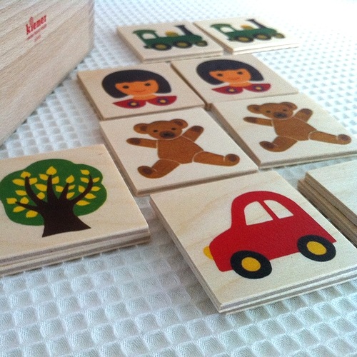 キーナーメモリー キーナー社 Kiener トラウファー社 木製ペアカード ことば遊び メモリーゲーム 神経衰弱ゲーム アトリエ ニキティキ