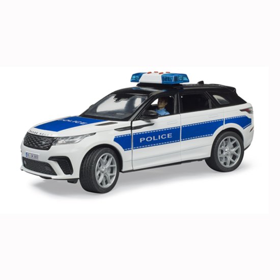 bruder ブルーダー Range Rover パトカー フィギュア付き BR02890 正規販売店 正規輸入品 はたらくくるま ドイツ ミニカー 乗り物 働く車 おもちゃ ごっこ遊び 誕生日 男の子 おうち時間 外遊び 子供 サイズ 大きい 大きめ
