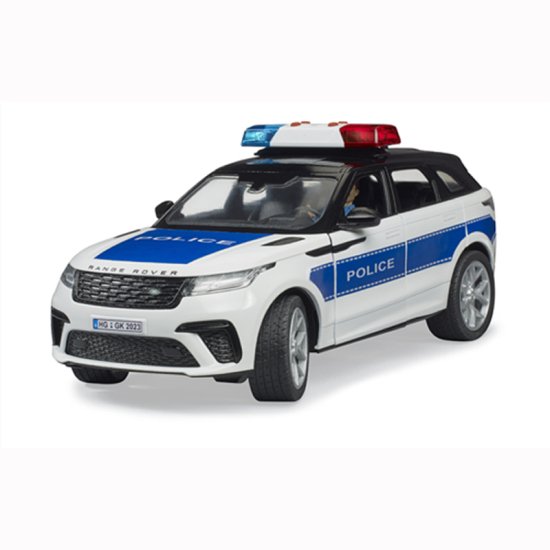 bruder ブルーダー Range Rover パトカー フィギュア付き BR02890 正規販売店 正規輸入品 はたらくくるま ドイツ ミニカー 乗り物 働く車 おもちゃ ごっこ遊び 誕生日 男の子 おうち時間 外遊び 子供 サイズ 大きい 大きめ