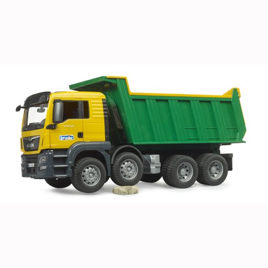 bruder ブルーダー MAN TGS Tip up トラック BR03766 正規販売店 正規輸入品 はたらくくるま ドイツ ミニカー 乗り物 働く車 おもちゃ ごっこ遊び 誕生日 男の子 おうち時間 外遊び 子供 サイズ 大きい 大きめ