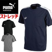 ��1���ޤǥͥ��ݥ��ġۺ�ȥ����� PUMA Ⱦµ T����� �ס��� ��������� ( PUMA WORKWEAR ) PW-3063N ��� �ղ� �۴�®�� ���ȥ�å� UV���å� ����� �����