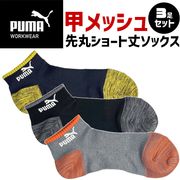 �ס��� ������å��� 3­���å� �å�å��� ��� ���硼�Ⱦ� 3­�� ���� PUMA WORKWEAR MESH FIT PWS-3101 PWS-3161 PWS-3101-3161 ��� ����� �����