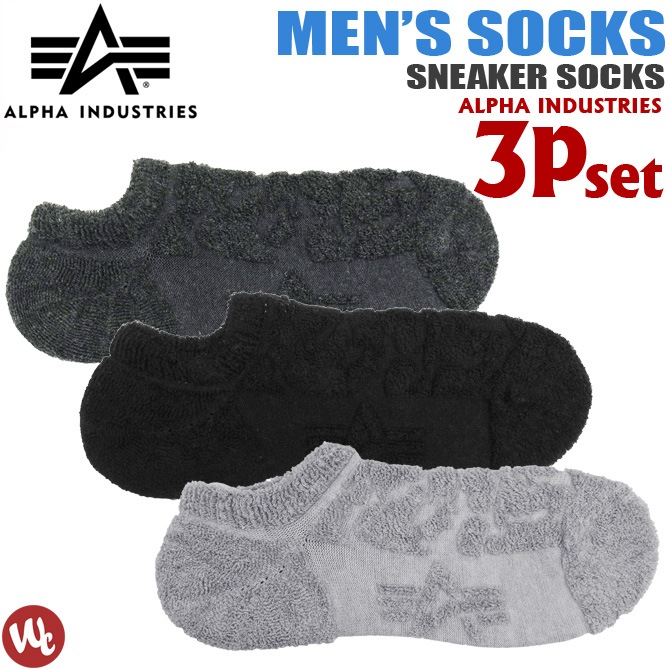 ��2���ޤǥͥ��ݥ��ġ۷��� ���ˡ��������å��� 3­���å�(3P) ALPHA INDUSTRIES(����ե�) 11936500 �ѥ��� ����֤� ��� �����奢�� ���硼�ȥ��å���