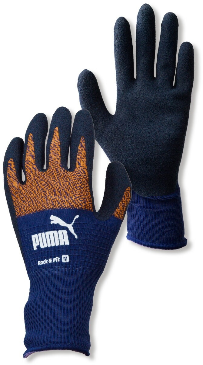 ��3���ޤǥͥ��ݥ��ġۥס��� ��ȼ��� ���å����ե��å� ŷ������ ����������� PG-1300 Rock & Fit PUMA WORK GLOVES ��� ��ǥ����� ��ȴ������