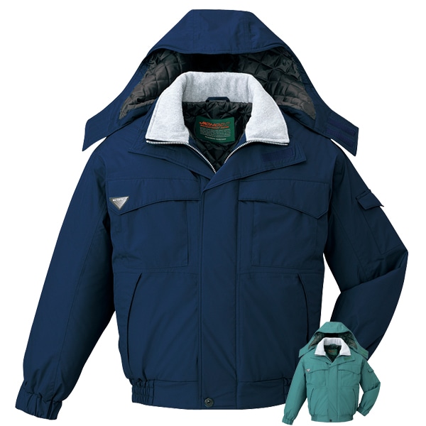 自重堂 Jichodo 48440 防寒着 裏アルミ防寒ブルゾン（フード付き