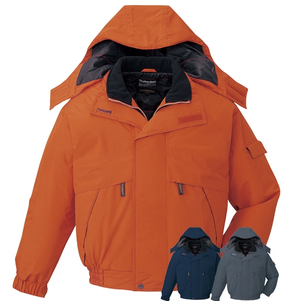 自重堂 Jichodo 48340 防寒着 防水防寒ブルゾン（フード付） ジャケット｜作業着・作業服の通販ワークキング【公式】