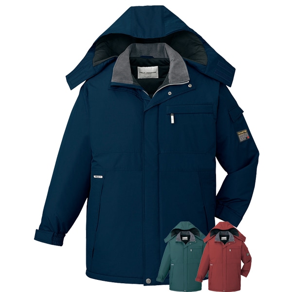 自重堂 Jichodo 48403 防寒着 防寒ハーフコート 撥水｜作業着・作業服