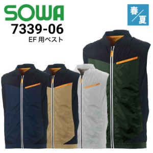 桑和 SOWA 7105-52 CORDURAセーター ポリエステル100％ ストレッチ 裏