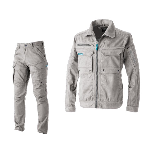 たな様、新品上下Lセット 寅壱 9540-124 9540-219 ワークジャケット カーゴパンツ 上下セット